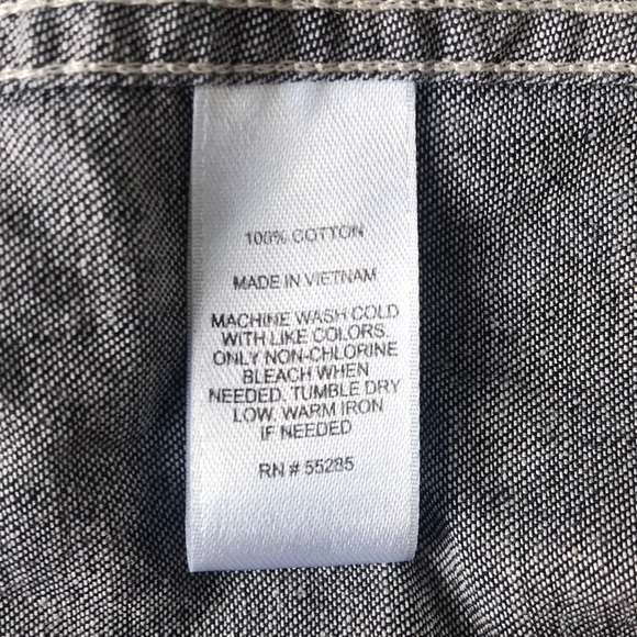 Mens XL Express denim looking shirt - Picture 7 of 7